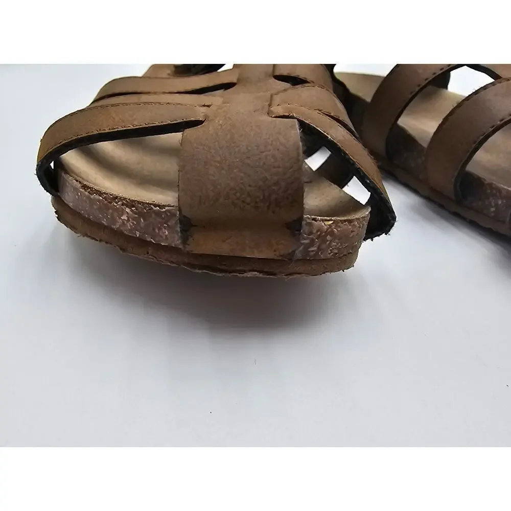 Max & Jake Boys Size 11 Dress Brown Sandals